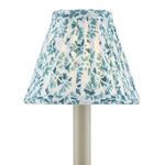 Product Image 1 for Block-Print Green Pleated Chandelier Shade from Currey & Company