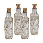 Product Image 1 for Set Of Four 10" Mouth Blown Mercury Glass Bottle from Elk Home