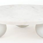 Product Image 3 for Marlow Large White Marble Plate from Regina Andrew Design