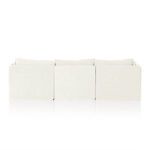 Product Image 5 for Andre Slipcover 3-Piece Sectional with Ottoman - Broadway Snow from Four Hands