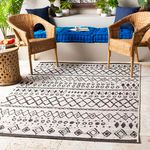 Product Image 1 for Eagean Black / White Indoor / Outdoor Rug from Surya