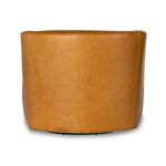 Product Image 5 for Mila Leather Swivel Chair - Ontario Camel from Four Hands