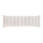 Product Image 1 for Carter 18" x 60" Decorative Body Pillow with Insert - Ivory / Amber from Pom Pom at Home