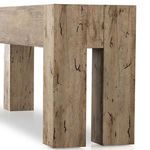 Product Image 3 for Abaso Oak Console Table - Rustic Wormwood Oak from Four Hands