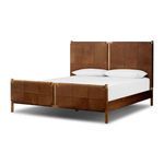 Product Image 1 for Salado Heirloom Sienna Leather King Bed from Four Hands