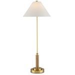 Product Image 1 for Ippolito Brass Console Lamp from Currey & Company
