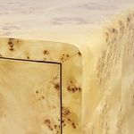 Product Image 4 for Emil 3-drawer Burl Wood Side Table from Villa & House