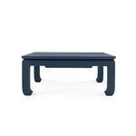 Product Image 2 for Bethany Lacquered Linen Large Square Coffee Table from Villa & House