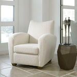 Product Image 2 for Teddy White Shearling Accent Chair from Uttermost