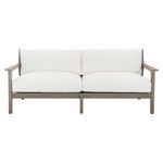 Product Image 3 for Ibiza Weathered Teak Outdoor Sofa with Cream Cushions from Bernhardt Furniture