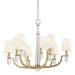 Product Image 1 for Dayton 9 Light Chandelier from Hudson Valley