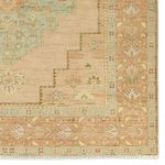 Product Image 4 for Hasina Hand-Knotted Medallion Tan / Sage Rug 10' x 14' from Jaipur 