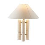 Product Image 12 for Medici Solid White Marble Table Lamp from Four Hands