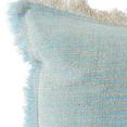 Product Image 1 for Blue and Beige Cross-dye Linen Pillow from Anaya Home