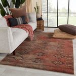 Product Image 1 for Abrego Tribal Red/ Gray Rug from Jaipur 