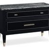 Product Image 1 for Black Marble Modern En Vogue Nightstand from Caracole