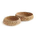 Product Image 1 for Abaca French Braided Baskets, Set Of 2 from Napa Home And Garden