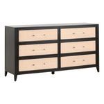 Product Image 3 for Holland Brushed Black Acacia 6-Drawer Double Dresser from Essentials for Living