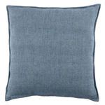 Product Image 2 for Blanche Solid Blue Pillow from Jaipur