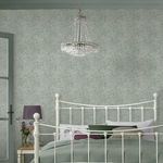 Product Image 2 for Laura Ashley Corrina Leaf Mineral Green Removable Wallpaper from Graham & Brown