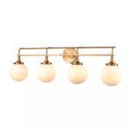 Product Image 1 for Beverly Hills 4 Light Vanity Light In Satin Brass from Elk Lighting