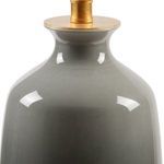 Product Image 1 for Carolyn Gray Glazed Porcelain Table Lamp from Villa & House