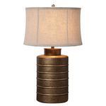 Product Image 1 for Uttermost Antiqued Gold Bamiro Lamp from Uttermost