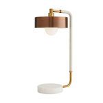 Product Image 4 for Aaron Heritage Brass & Brown Steel Lamp from Arteriors