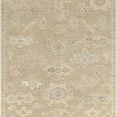 Product Image 1 for Antalya Hand-Knotted Wool Light Brown / Sage Rug - 6' x 9' from Surya
