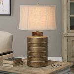 Product Image 2 for Uttermost Antiqued Gold Bamiro Lamp from Uttermost