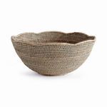 Product Image 1 for Burma Rattan Scalloped Edge Bowl from Napa Home And Garden