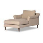 Product Image 21 for Mollie Tan Fabric Chaise Lounge from Four Hands