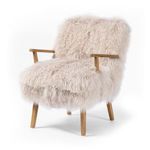 Product Image 1 for Ashland Armchair-Taupe Mongolian Fur from Four Hands