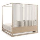 Product Image 1 for Pinstripe Light Sun Drenched Oak Queen Bed from Caracole