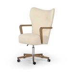 Product Image 2 for Melrose Solid Ash Desk Chair - Sheepskin Natural from Four Hands
