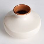 Product Image 3 for Fiorella Large Ecru Ceramic Vase from Napa Home And Garden