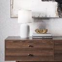 Product Image 2 for Sally Textured Ceramic Table Lamp - White from FlowDecor