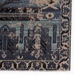Product Image 3 for Cicero Indoor/ Outdoor Medallion Blue/ Gray Round Rug from Jaipur 
