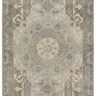 Product Image 1 for Modify Hand-Knotted Updated Traditional Medallion Sage/ Light Blue Rug - 18" Swatch from Jaipur 