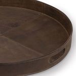 Product Image 4 for Derby Round Leather Tray from Regina Andrew Design