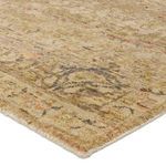 Product Image 2 for Elira Hand Knotted Floral Green/Tan Rug from Jaipur