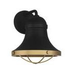 Product Image 4 for Belmont 1 Light Textured Black W/ Warm Brass Accents Sconce from Savoy House 