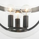 Product Image 3 for Malloy 3-Light Lantern - Aged Iron from Hudson Valley