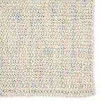Product Image 3 for Bluffton Natural Solid Ivory/ Blue Rug from Jaipur 