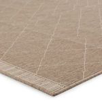 Product Image 5 for Almasi Indoor/ Outdoor Trellis Dark Taupe/ Beige Rug from Jaipur
