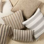 Product Image 2 for Dolan Striped Black/ Ivory Pillow from Jaipur 
