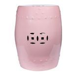 Product Image 4 for Blush Pink Garden Stool from Legend of Asia