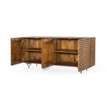 Product Image 3 for Rio Sideboard Round Cut Antique Brown from Four Hands