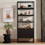 Product Image 2 for Kelby Solid Mango Bookcase - Vintage Brown from Four Hands