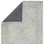Product Image 3 for Carmen Handmade Trellis Blue / Light Gray Area Rug from Jaipur